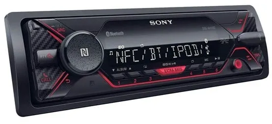 Sony DSX-A410BT - Car - digital receiver - in-dash unit - Single-DIN - Bilradio