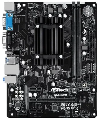 ASRock QC6000M - Motherboard - Micro ATX - AMD E2 6110 Mainboard - Socket - DDR3 RAM - Micro-ATX
